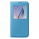 Чехол для Samsung Galaxy S6 S-View Cover (EF-CG920BLE), Blue в Иваново