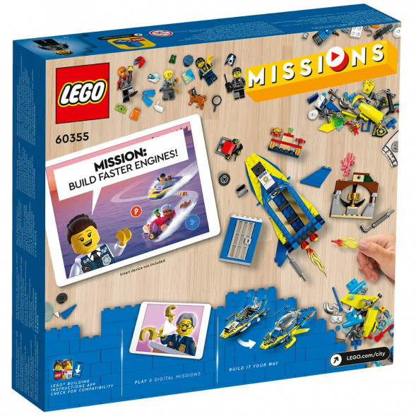 Конструктор LEGO City 60355 Детективные миссии водной полиции в Иваново