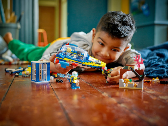 Конструктор LEGO City 60355 Детективные миссии водной полиции в Иваново