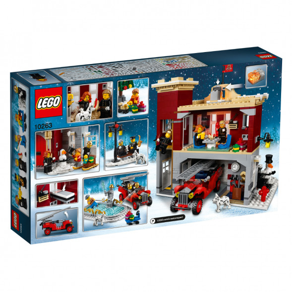 Конструктор LEGO Creator 10263 Пожарная часть в зимней деревне в Иваново