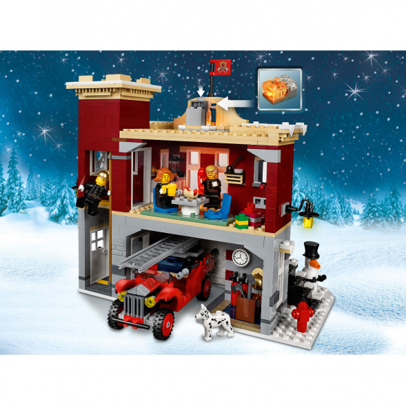 Конструктор LEGO Creator 10263 Пожарная часть в зимней деревне в Иваново