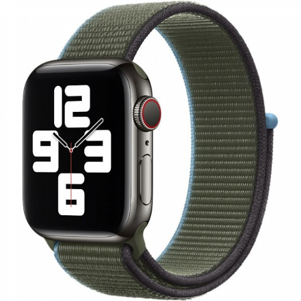 Ремешок для Apple Watch 40mm Inverness Green Sport Loop (MYA12ZM/A), зелёные холмы в Иваново