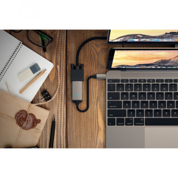 Адаптер Satechi USB Type-C to VGA , Space Gray в Иваново
