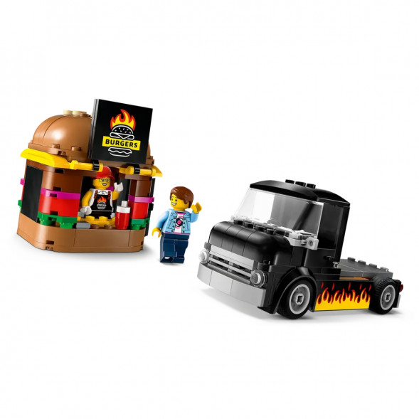 Конструктор LEGO City 60404 Бургерная на колесах в Иваново