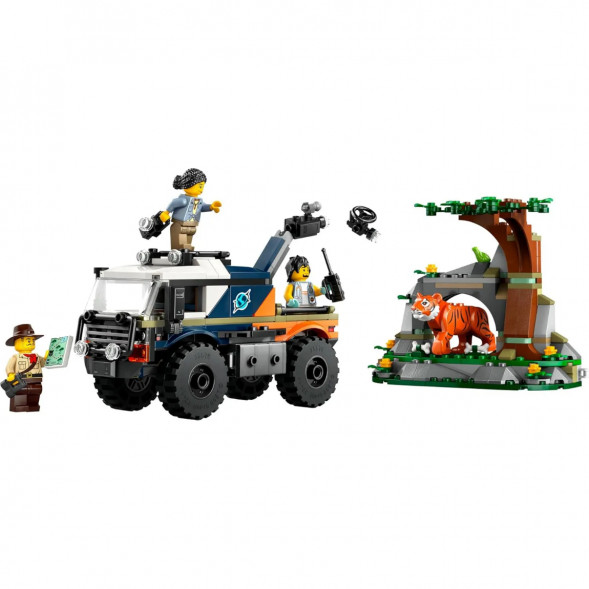 Конструктор LEGO City 60426 Внедорожный грузовик Исследователь джунглей в Иваново