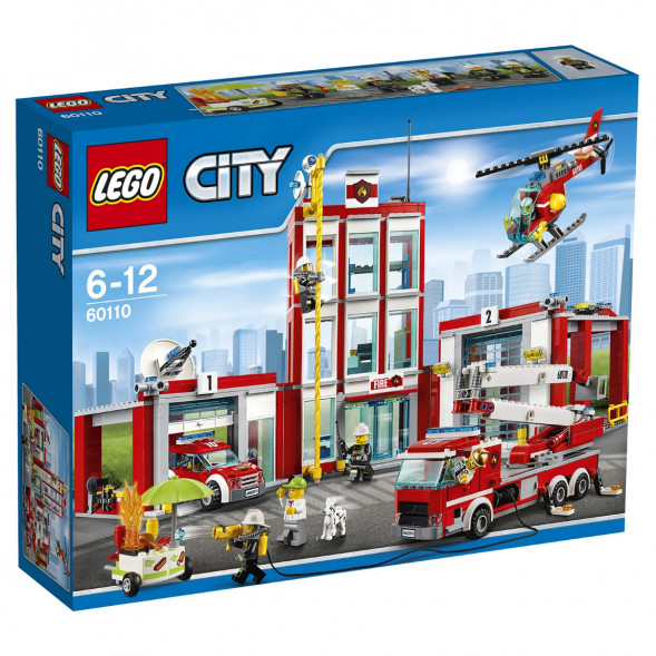 Конструктор LEGO City 60110 Пожарная часть в Иваново