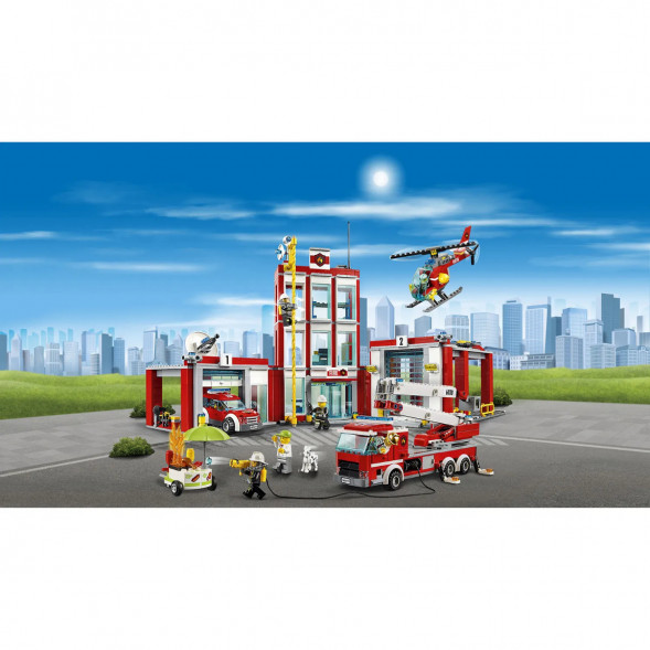 Конструктор LEGO City 60110 Пожарная часть в Иваново