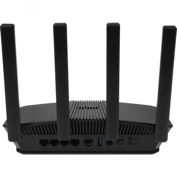 Wi-Fi роутер ASUS RT-BE58U, Wi-Fi 7, BE3600, 2.4/5ГГц, 4 LAN, черный в Иваново