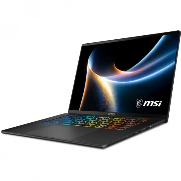 Ноутбук MSI Stealth 16 AI+ B3WI-012RU (16&amp;quot;, OLED, Intel Core Ultra 9 386H 2.1ГГц, 16 ядер, 32ГБ DDR5, 1ТБ SSD, NVIDIA GeForce RTX 5080, Windows 11 Home), черный в Иваново