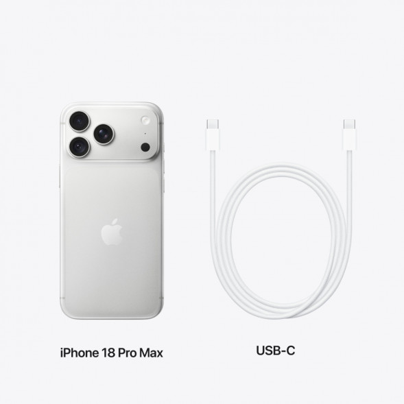 Смартфон Apple iPhone 18 Pro Max 1TB (eSIM), Silver в Иваново