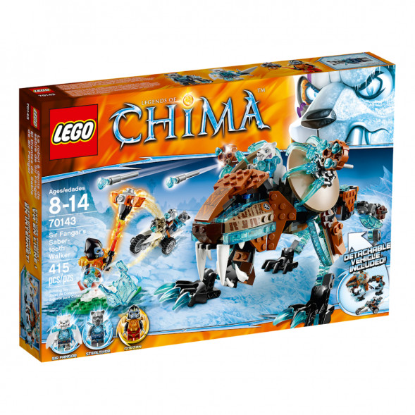 Конструктор LEGO Legends of Chima 70143 Саблезубый шагающий робот Сэра Фангара в Иваново