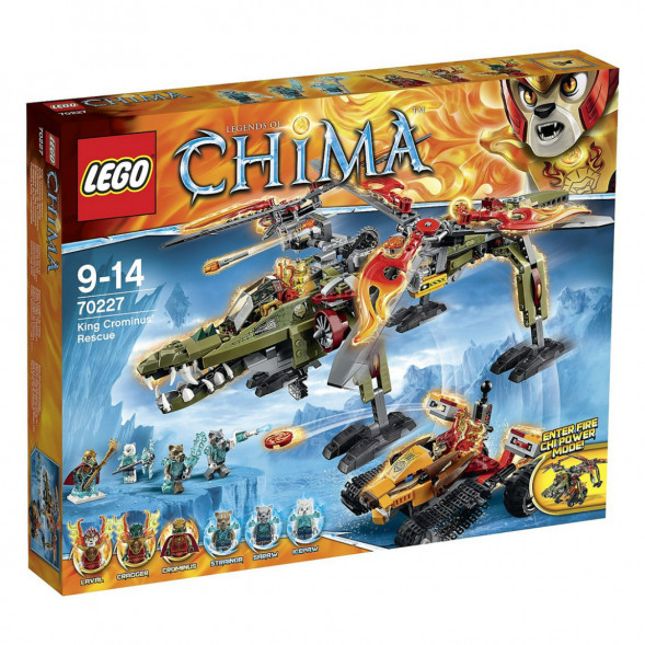 Конструктор LEGO Legends of Chima 70227 Спасение короля Кроми в Иваново