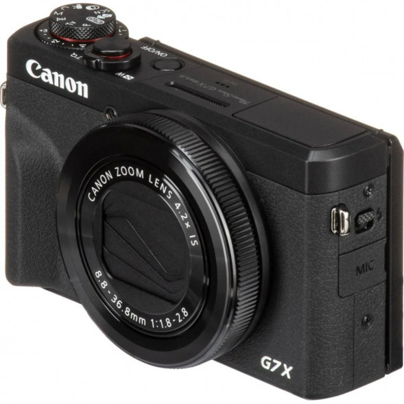 Фотоаппарат Canon PowerShot G7X Mark III, чёрный в Иваново