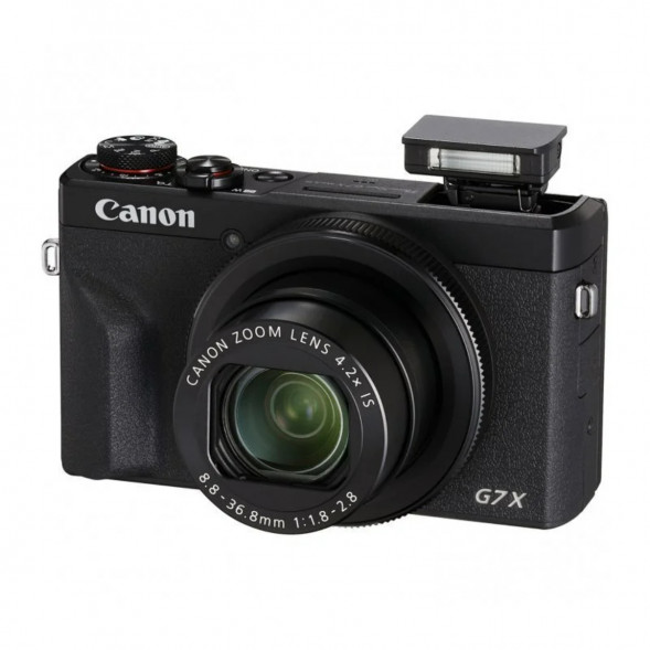 Фотоаппарат Canon PowerShot G7X Mark III, чёрный в Иваново