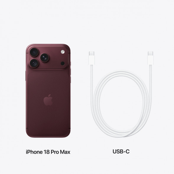 Смартфон Apple iPhone 18 Pro Max 1TB (SIM + eSIM), Burgundy в Иваново