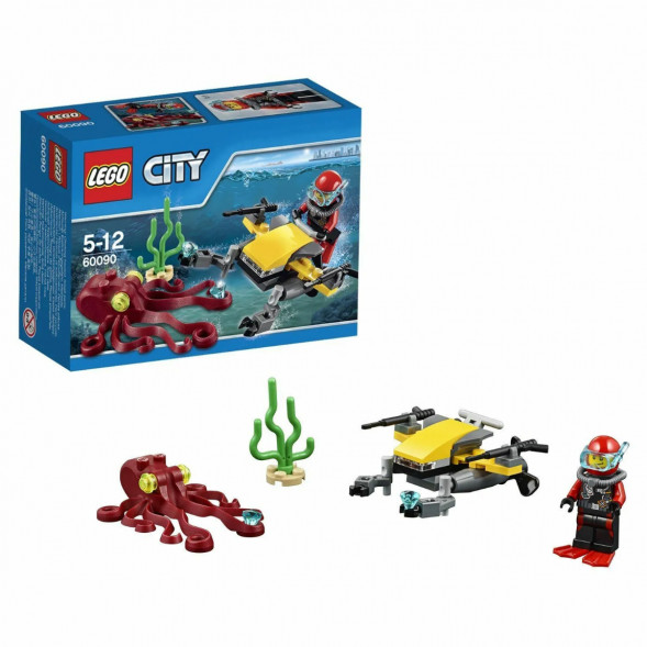 Конструктор LEGO City Deep Sea Explorers 60090 Глубоководный скутер в Иваново