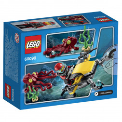 Конструктор LEGO City Deep Sea Explorers 60090 Глубоководный скутер