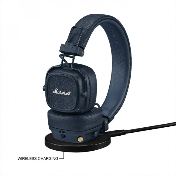 Беспроводные наушники Marshall Major V, синий в Иваново