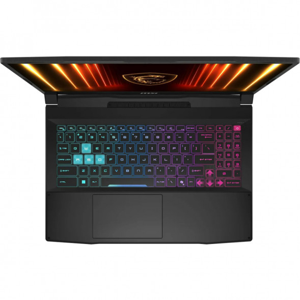 Ноутбук MSI Katana 15 HX B14WFK-1073XRU (15.6&amp;quot;, IPS, Intel Core i7-14650HX 2.2ГГц, 16 ядер, 16ГБ DDR5, 512ГБ SSD, NVIDIA GeForce RTX 5060 - 8 ГБ, без ОС), черный в Иваново