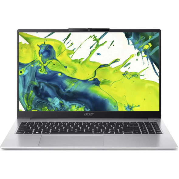 Ноутбук Acer Aspire Lite AL15-74P-569P (15.6&amp;quot;, IPS, Intel Core Ultra 5 125H 1.2ГГц, 14-ядерный, 16ГБ DDR5, 512ГБ SSD, Intel Arc, без ОС), серебристый в Иваново