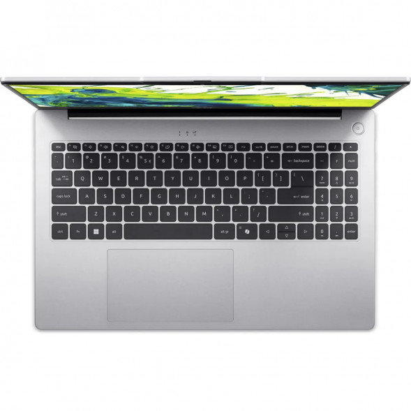 Ноутбук Acer Aspire Lite AL15-74P-569P (15.6&amp;quot;, IPS, Intel Core Ultra 5 125H 1.2ГГц, 14-ядерный, 16ГБ DDR5, 512ГБ SSD, Intel Arc, без ОС), серебристый в Иваново