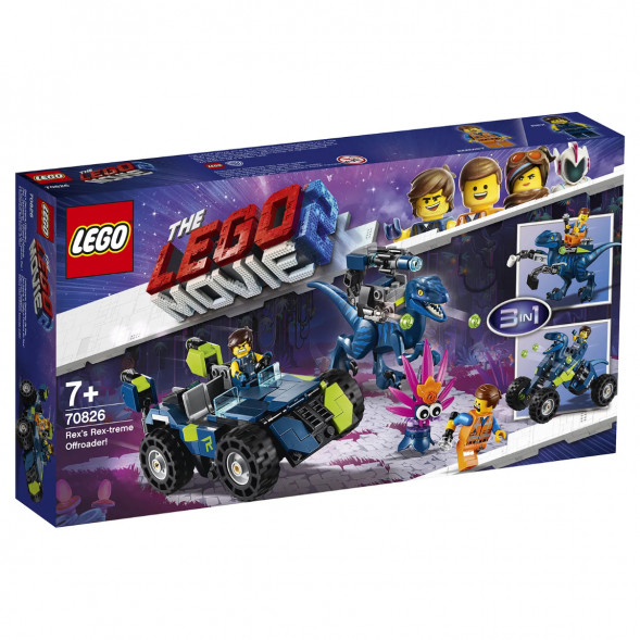 Конструктор LEGO Movie 70826 Рэкстремальный внедорожник Рэкса в Иваново