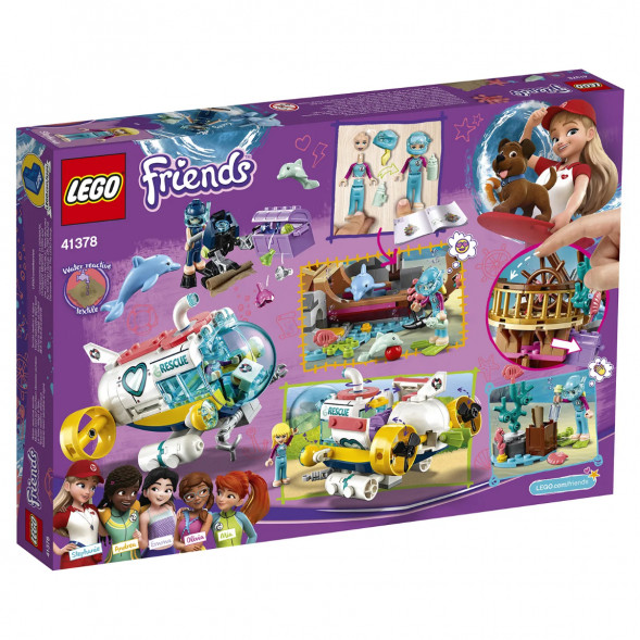 Конструктор LEGO Friends 41378 Спасение дельфинов в Иваново