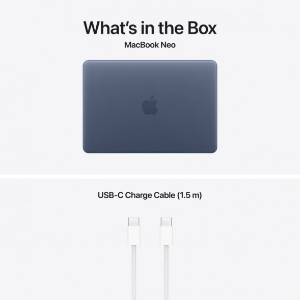Ноутбук Apple MacBook Neo MHFG4 (A18 Pro 5-Core GPU, 8/512GB), Синий/Indigo в Иваново