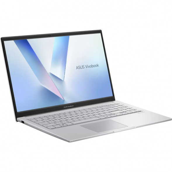 Ноутбук ASUS Vivobook 15 X1504MA-BQ224 (15.6&amp;quot;, IPS, Intel Core 5 320 1.5ГГц, 6 ядер, 8ГБ DDR5, 512ГБ SSD, Intel Graphics, без ОС), серебристый в Иваново