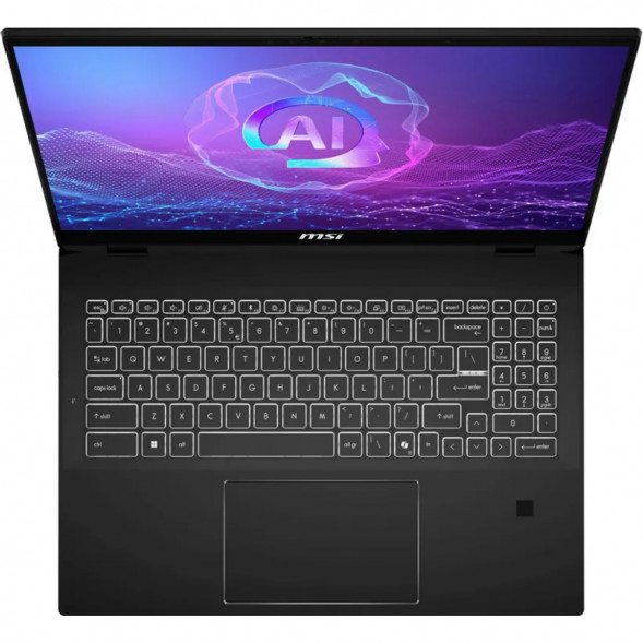 Ноутбук трансформер MSI Summit 16 AI Evo A2HMTG-057RU (16&amp;quot;, IPS, Intel Core Ultra 7 255H 2ГГц, 16 ядер, 16ГБ LPDDR5, 1ТБ SSD, Intel Arc 140T, Windows 11 Home), черный в Иваново