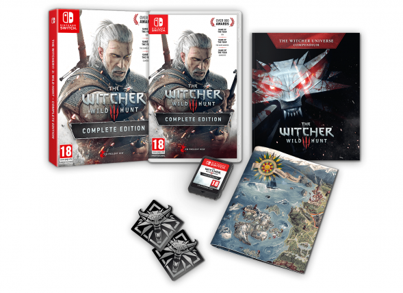 Игра Witcher 3 Wild Hunt Complete Edition (Ведьмак 3: Дикая Охота - Полное Издание) (Русская версия) для Nintendo Switch в Иваново