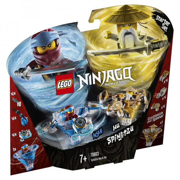 Конструктор LEGO Ninjago 70663 Ния и Ву: мастера Кружитцу в Иваново
