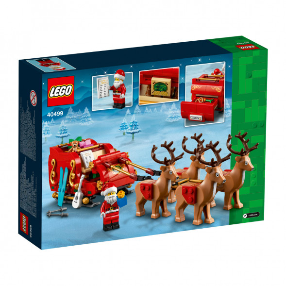 Конструктор LEGO Коллекционные наборы 40499 Сани Деда Мороза в Иваново
